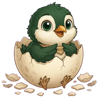 Touri at level 1, Hatchling